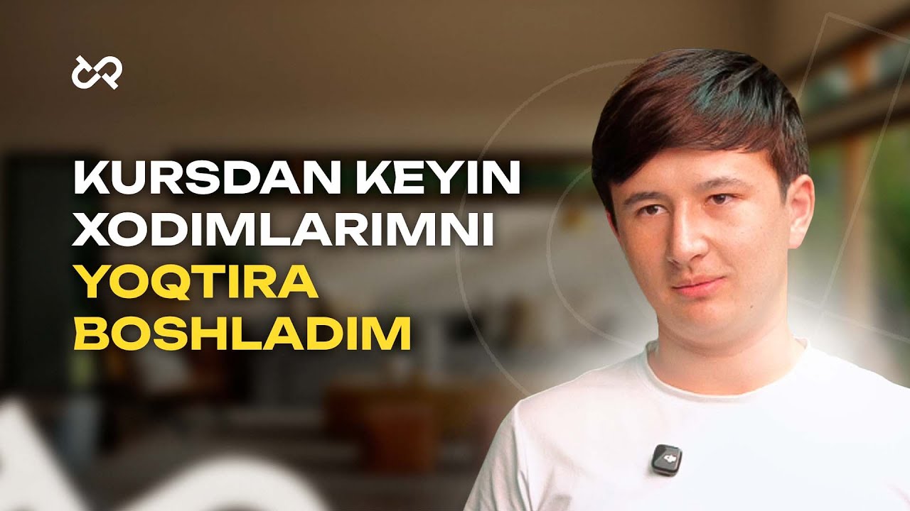 Kursdan keyin xodimlarimni yoqtira boshladim | Ibrohim Boltaboyev   Myteacher kompaniyasida ROP