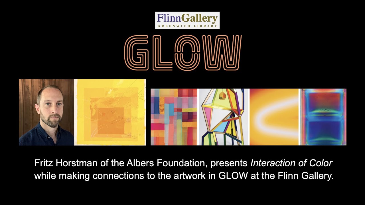 Flinn Gallery, GLOW exhibit: Fritz Horstman Color Lecture