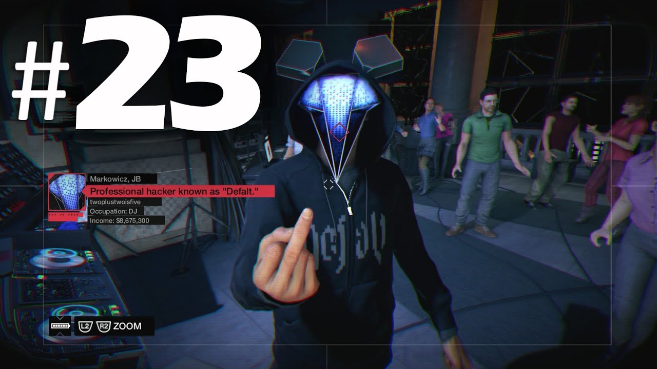 Watch Dogs Part 23 - Little Sister - Gameplay Walkthrough PS4