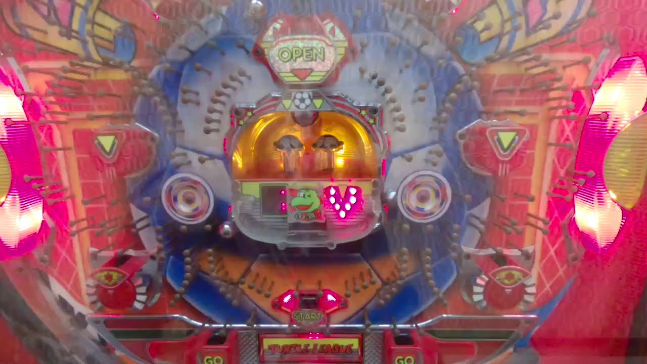 【レトロパチンコ】ダイイチ　タートルリーグ２　【権利物】