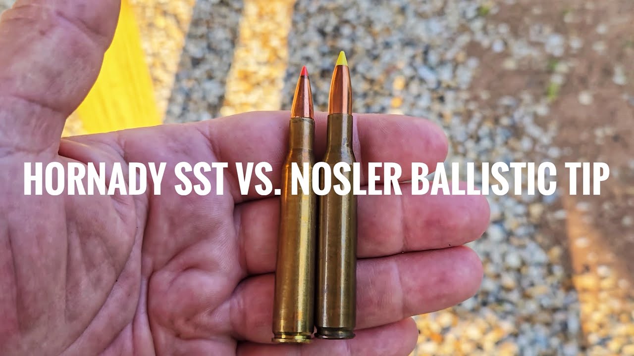 Nosler Ballistic Tip vs. Hornady SST 130gr .270 Winchester