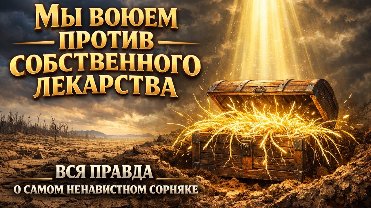 Мы воюем против собственного лекарства. Вся правда о самом ненавистном сорняке.