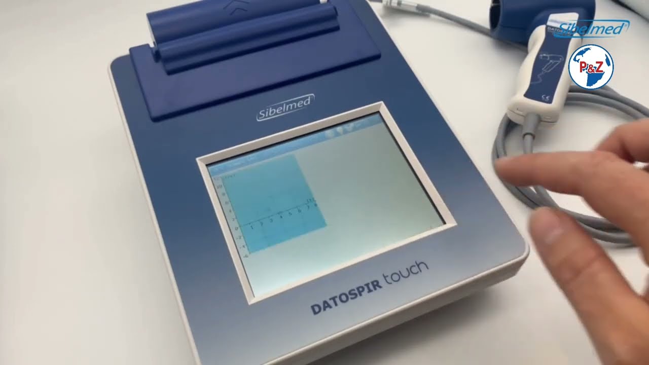 P&Z te enseña a tomar Espirometrías y Broncodilatación en tu ESPIROMETRO DATOSPIR TOUCH