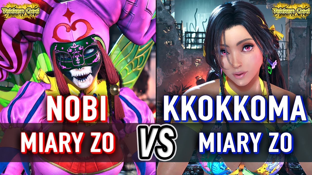 T8 🔥 NOBI (Miary Zo) vs KKOKKOMA (Miary Zo) 🔥 Tekken 8 DLC: Miary Zo Day One
