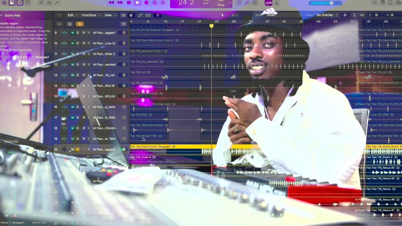 Beat breakdown of GIZA -  Burna boy ft. Seyi vibez - Produced by HORLAGOLD (The Beat Murderer)