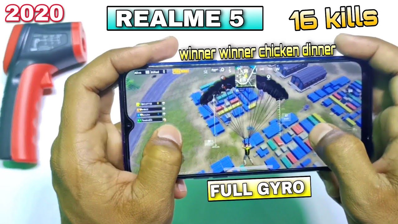 Realme 5 Pubg Test , Heat Test High Graphics Settings After Update Pubg Mobile || Realme 5 pubg ||