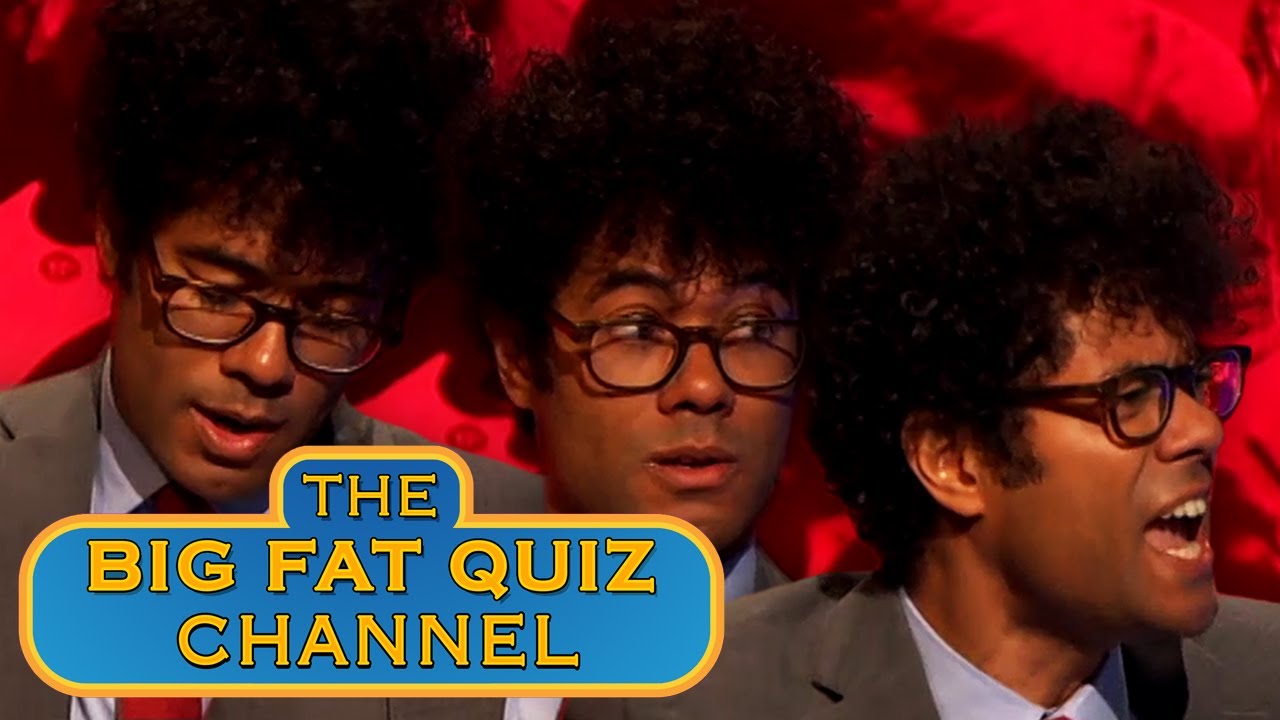 Richard Ayoade Descending Into Madness | Big Fat Quiz Of Everything