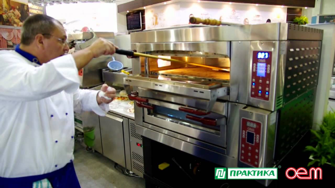 Печь для пиццы OEM OPTYMO | Демонстрация на выставке ПИР