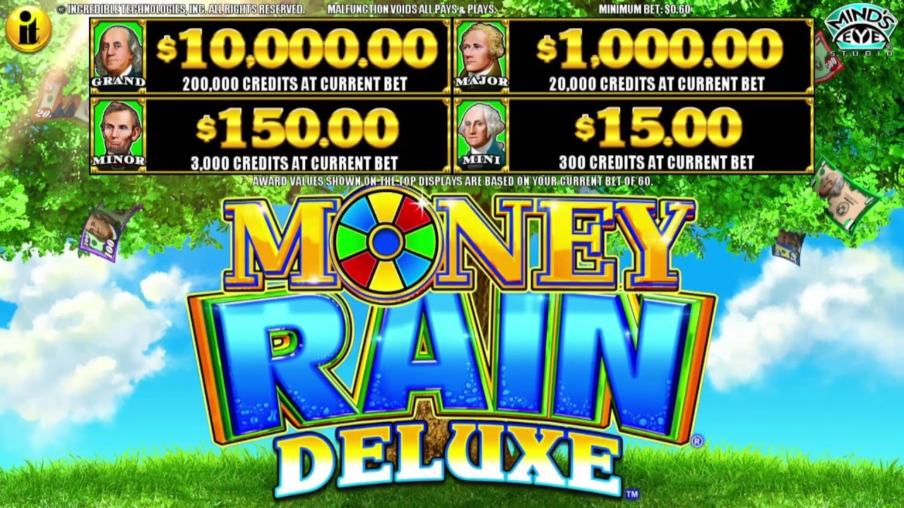 Money Rain&reg; Deluxe&trade; by Incredible Technologies