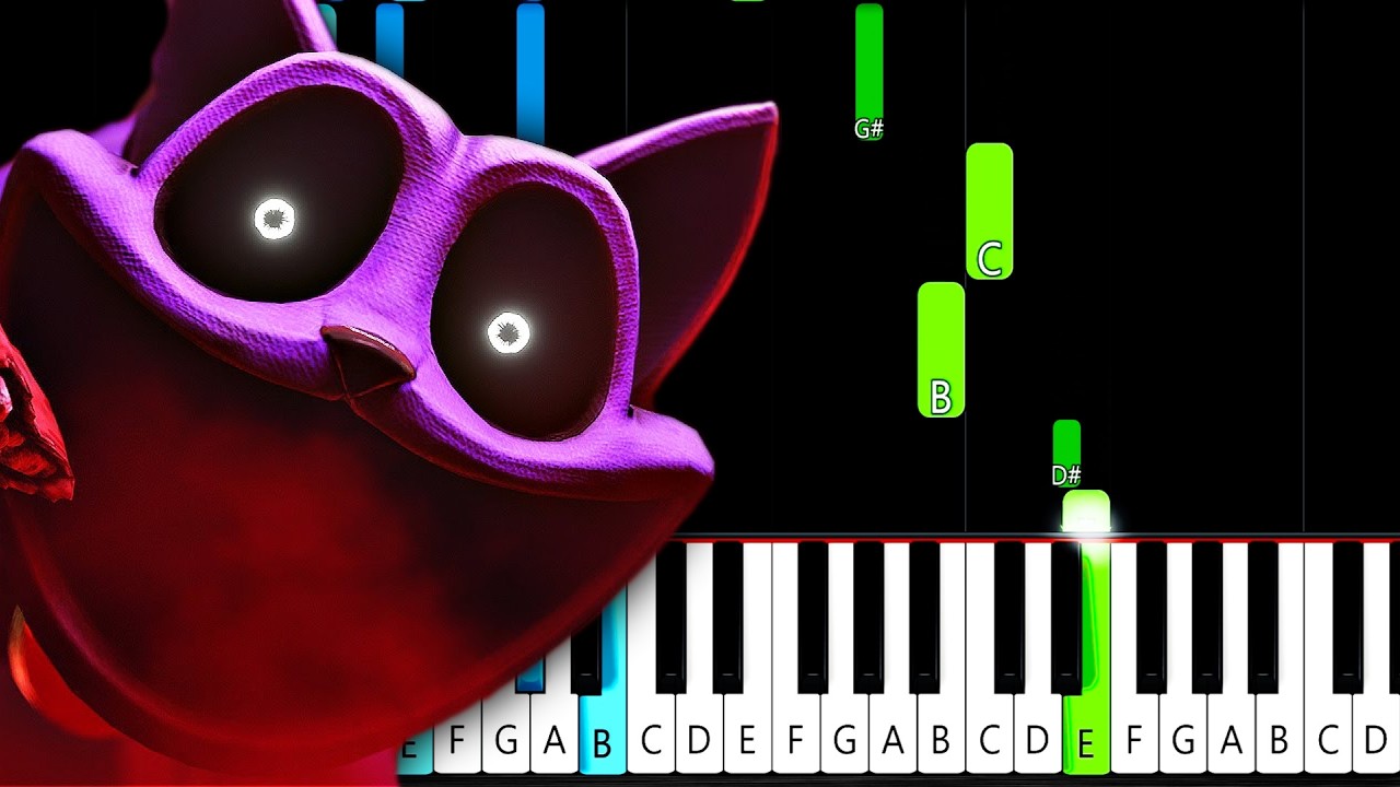 CG5 - Sleep Well (Poppy Playtime: Chapter 3) - Piano Tutorial