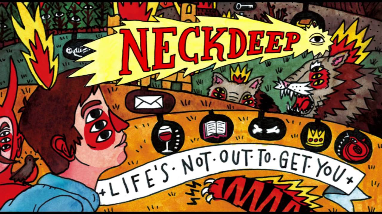 Neck deep - threat level Midnight (high quality)