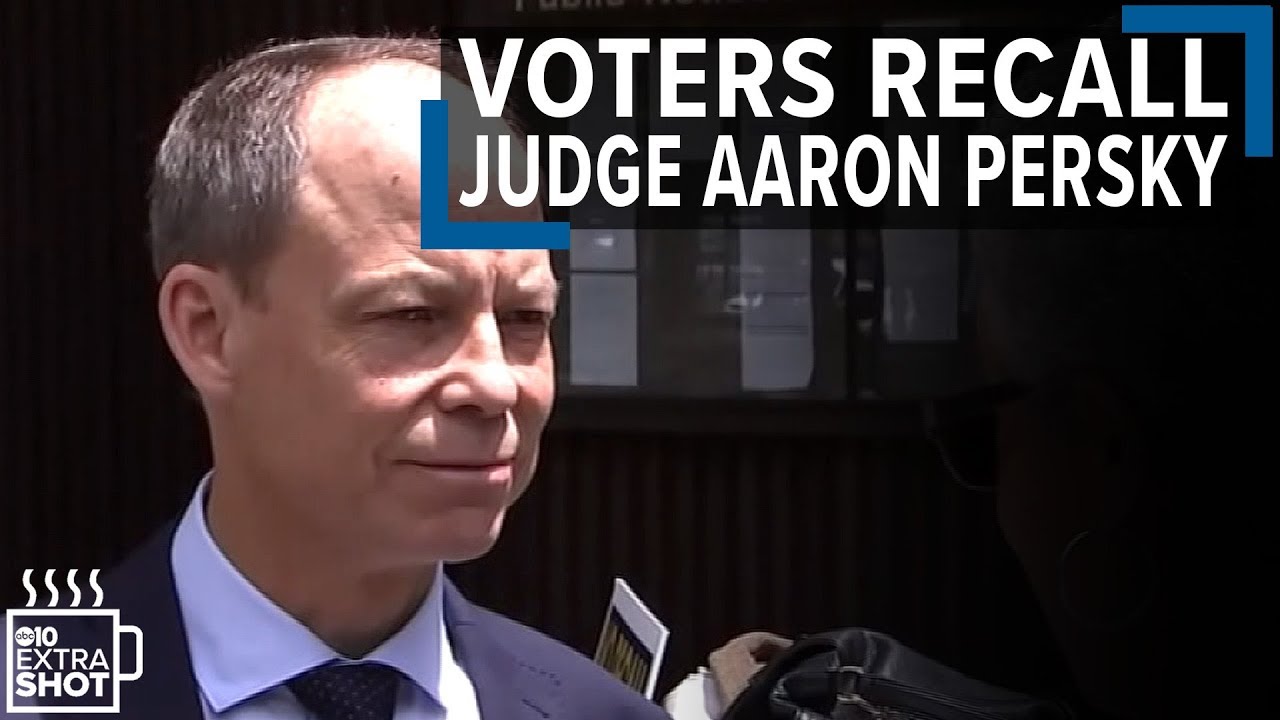 Brock Turner's judge, Aaron Persky, recalled in California election