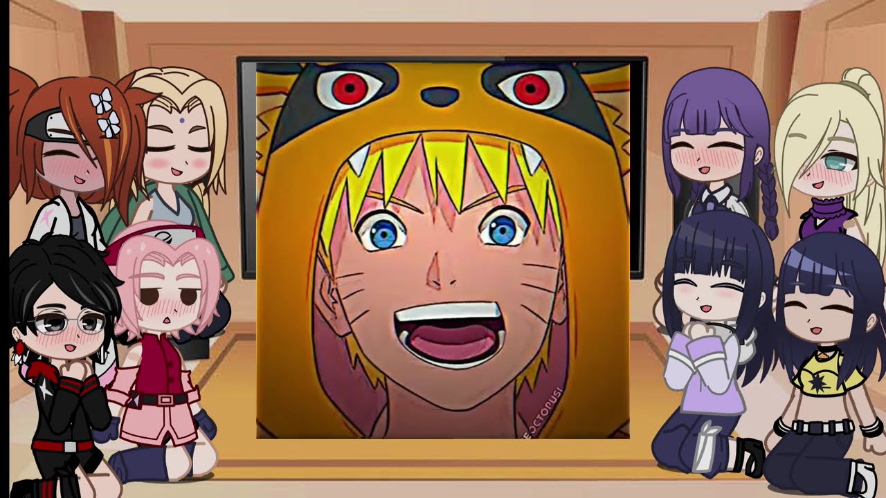Girl Naruto + Boruto React To Boruto And Naruto Part 1 (🇮🇩/🇬🇧) Gacha Reaction