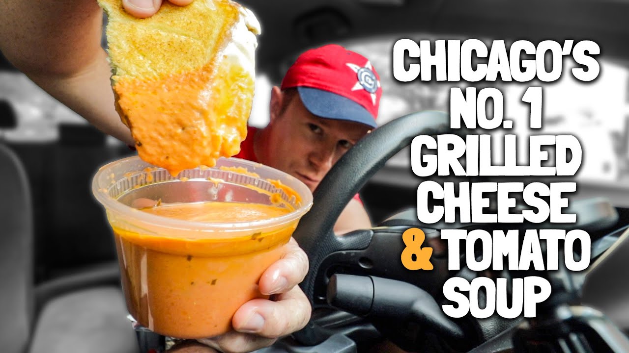The best Grilled Cheese + Tomato Soup combo in Chicago | Nonna's Pizza & Sandwiches 🥪🥫