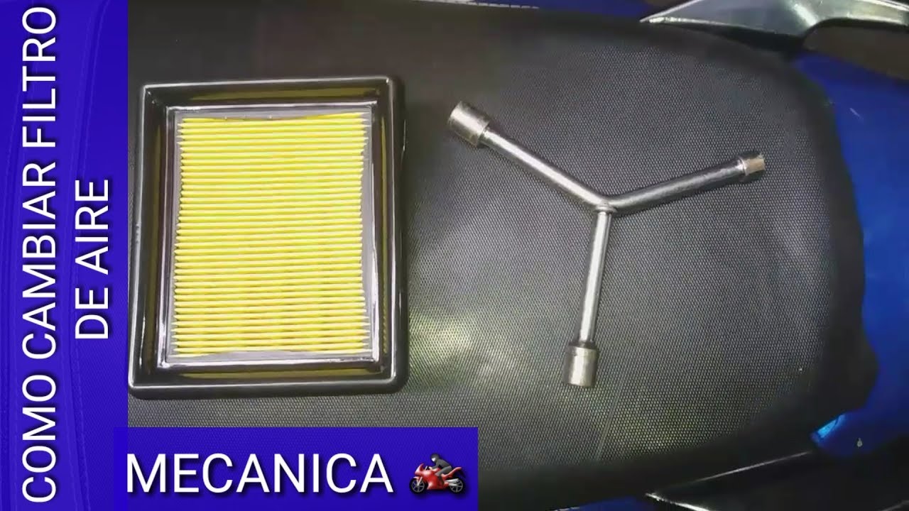 COMO cambiar FILTRO de AIRE discover 125 st o 150 st