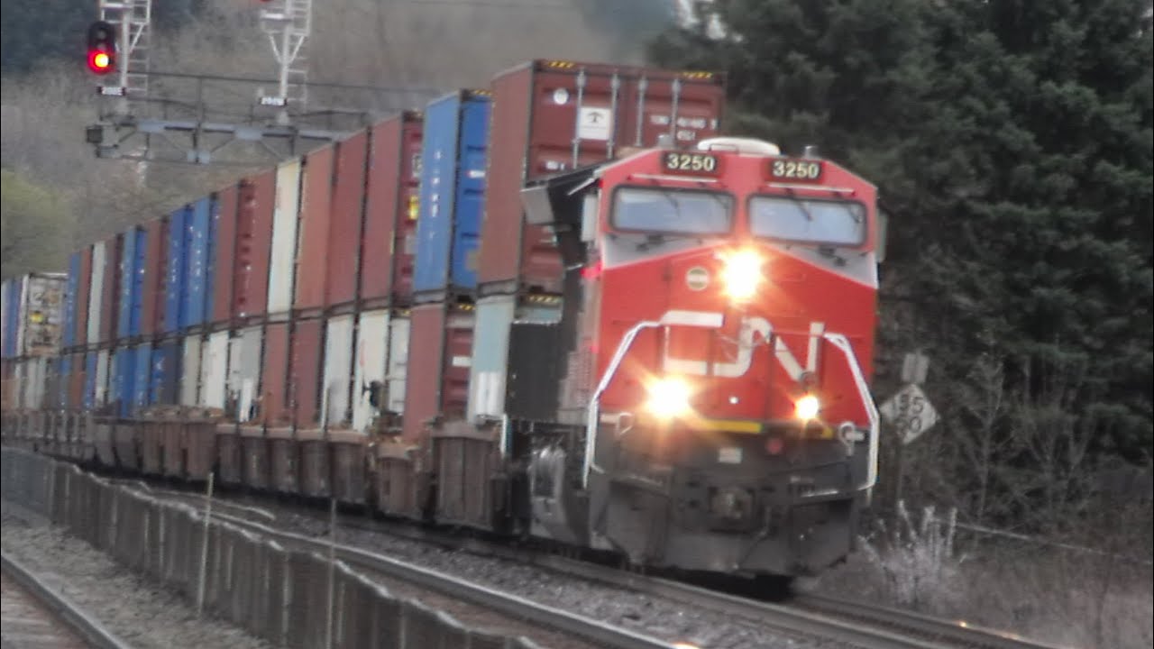 TRAIN RACE! Railfanning CN at Richmond Hill, ON (MAY 3, 2025)
