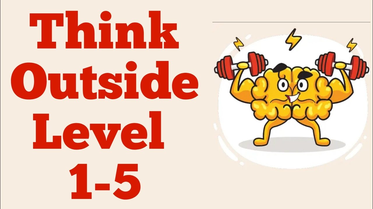 Brain Challenge - Think Outside Level 1,2,3,4,5 Solution WalkThrough | Fazie Gamer