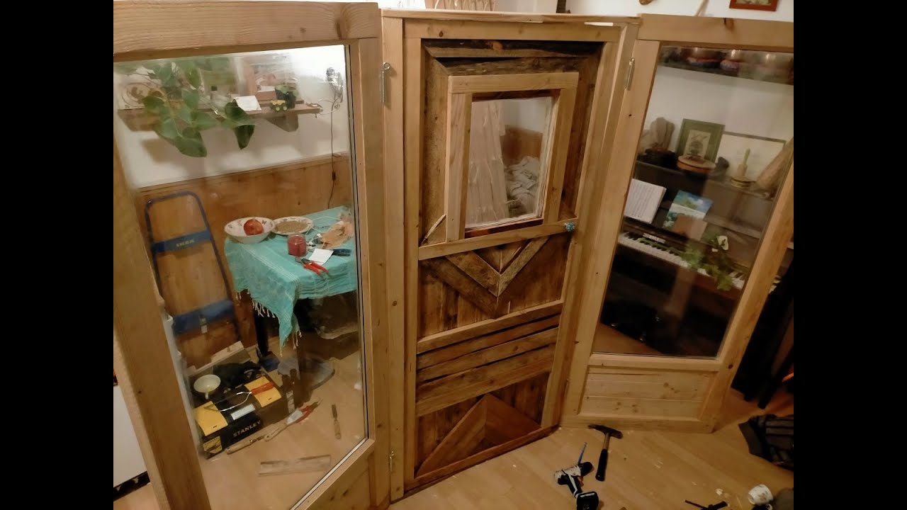 Building a YURT from SCRATCH Part 2:  WINDOWS