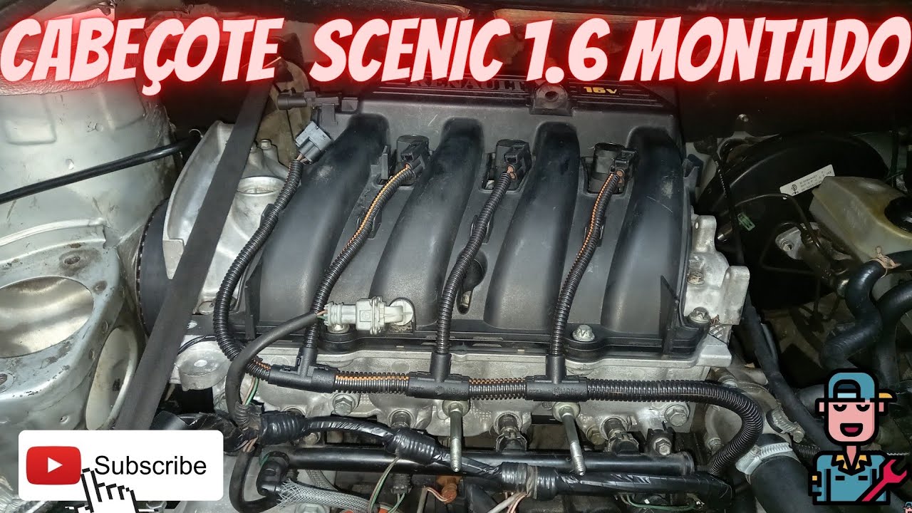 MONTEI CABEÇOTE DA SCENIC MAIS ELA NÃO FUNCIONOU
