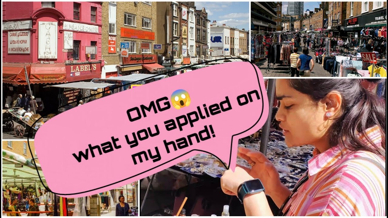 What happened to me at PETTICOAT LANE MARKET🤔😮!