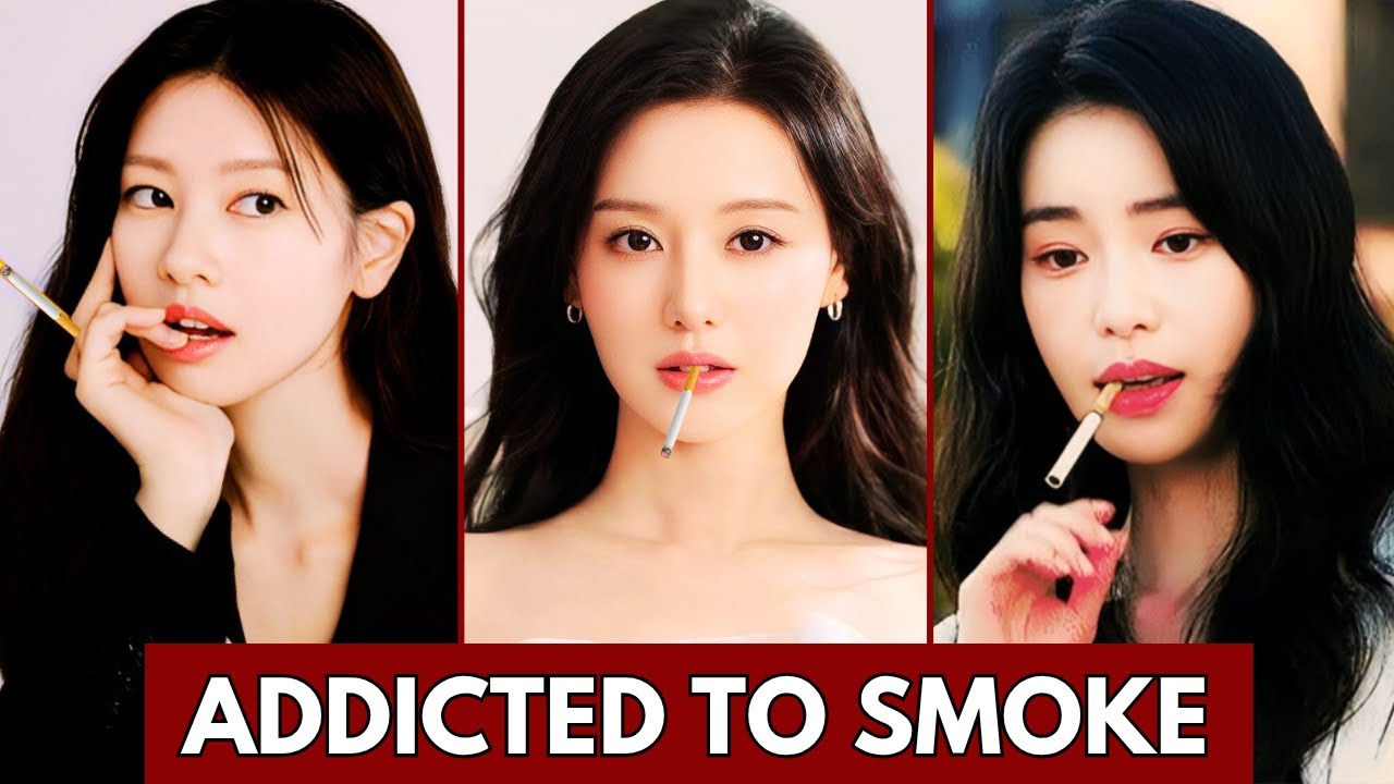 TOP KOREAN ACTRESS WHO SMOKE IN REAL LIFE | KOREAN ACTORS WHO SMOKE | BAE SUZY