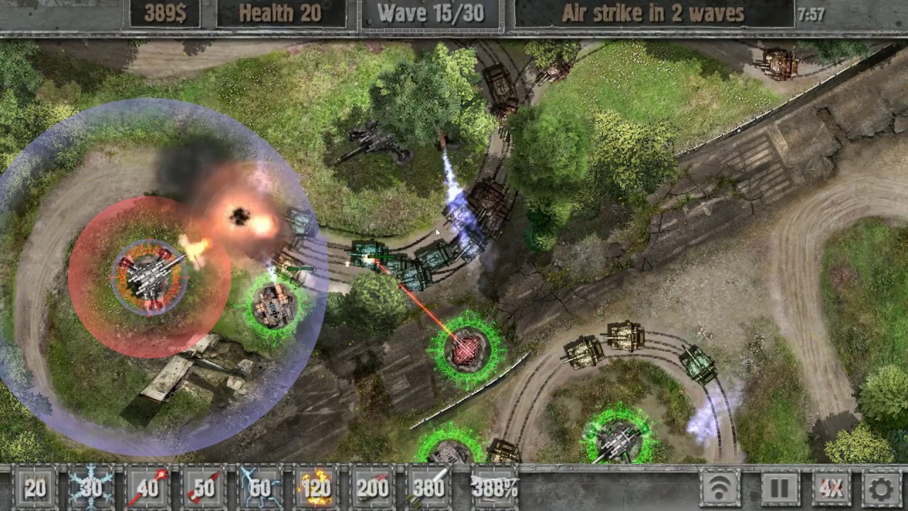 Defense Zone 2 - Mission #15 Hard Difficulty Playthrough
