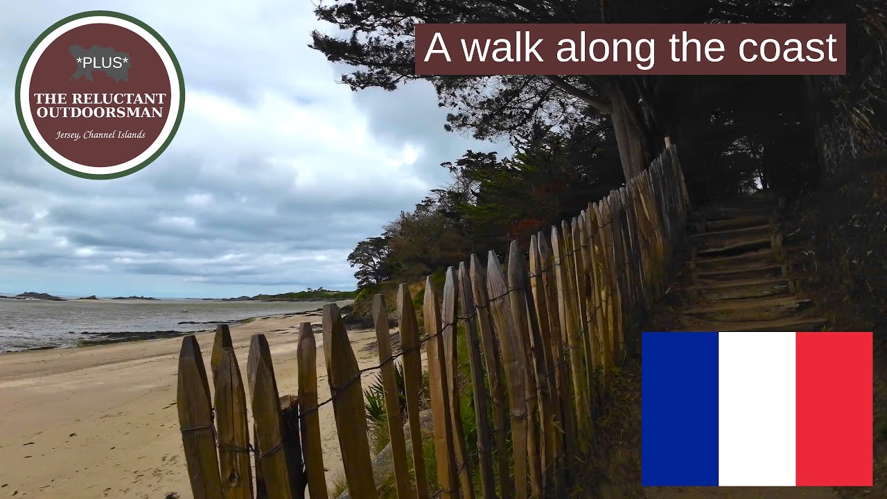 A walk along the coast - Part 2 #france #walking #virtualwalk