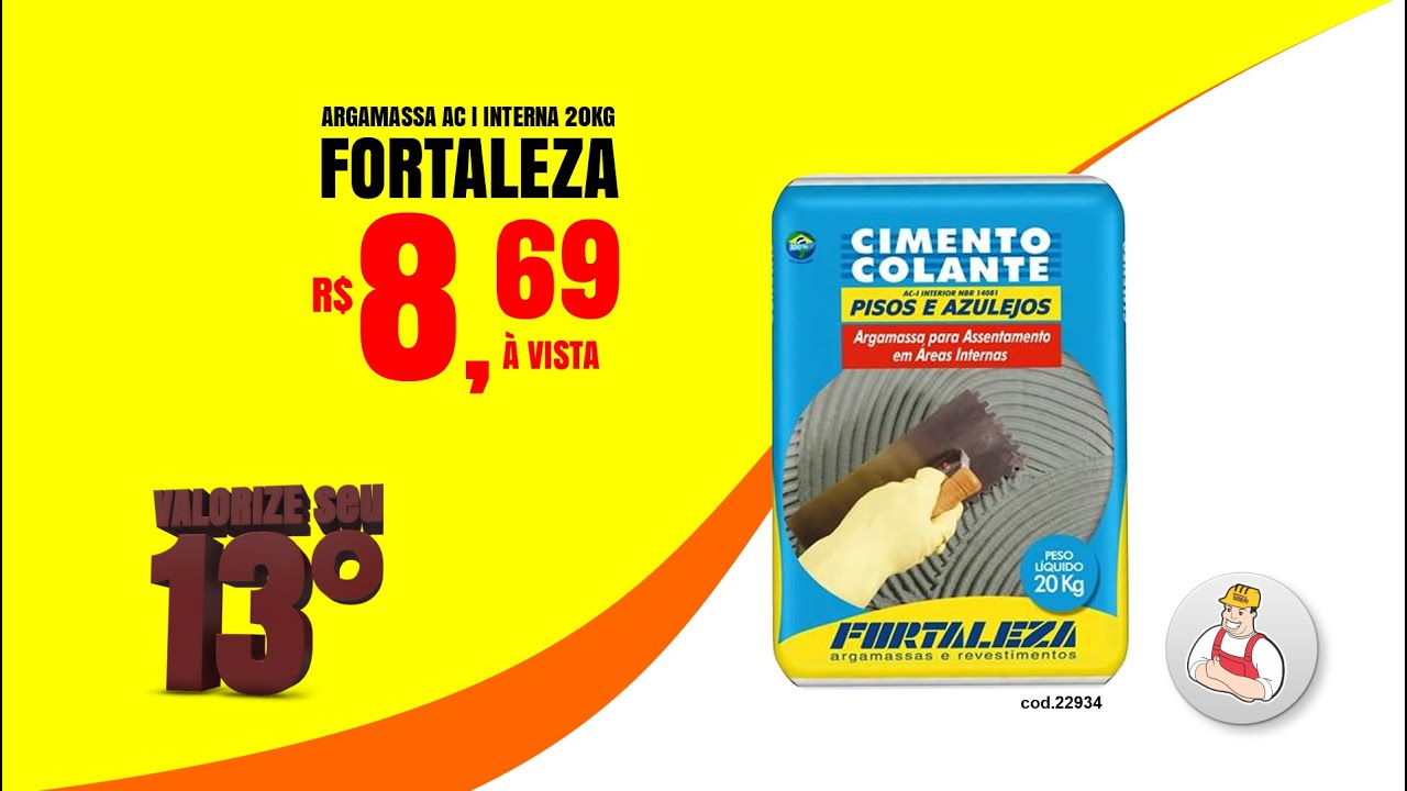 Valorize SEU 13 &deg; TONELLO MATERIAIS DE CONSTRU&Ccedil;&Atilde;O