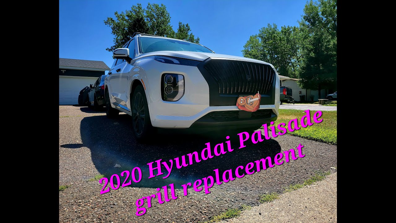 2020 Hyundai Palisade Grill Replacement