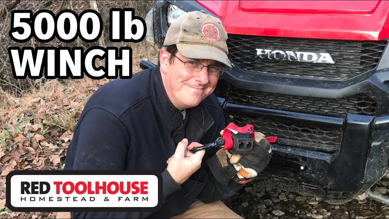 Is a 5000LB WINCH too much for my Honda Pioneer??