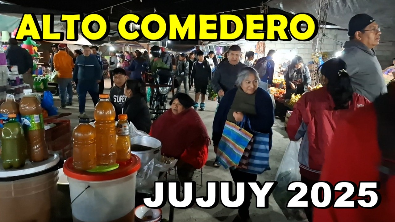 RECORRIENDO LA FERIA MAS GRANDE DE JUJUY : COPACABANA | ALTO COMEDERO | NOCHE JUJEÑA | INVIERNO 2025