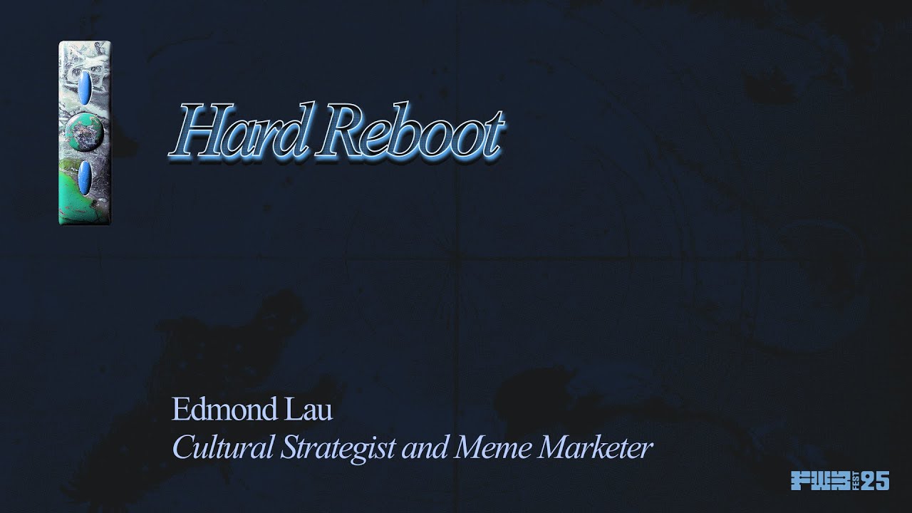 Hard Reboot w/ Edmond Lau at FWB FEST25
