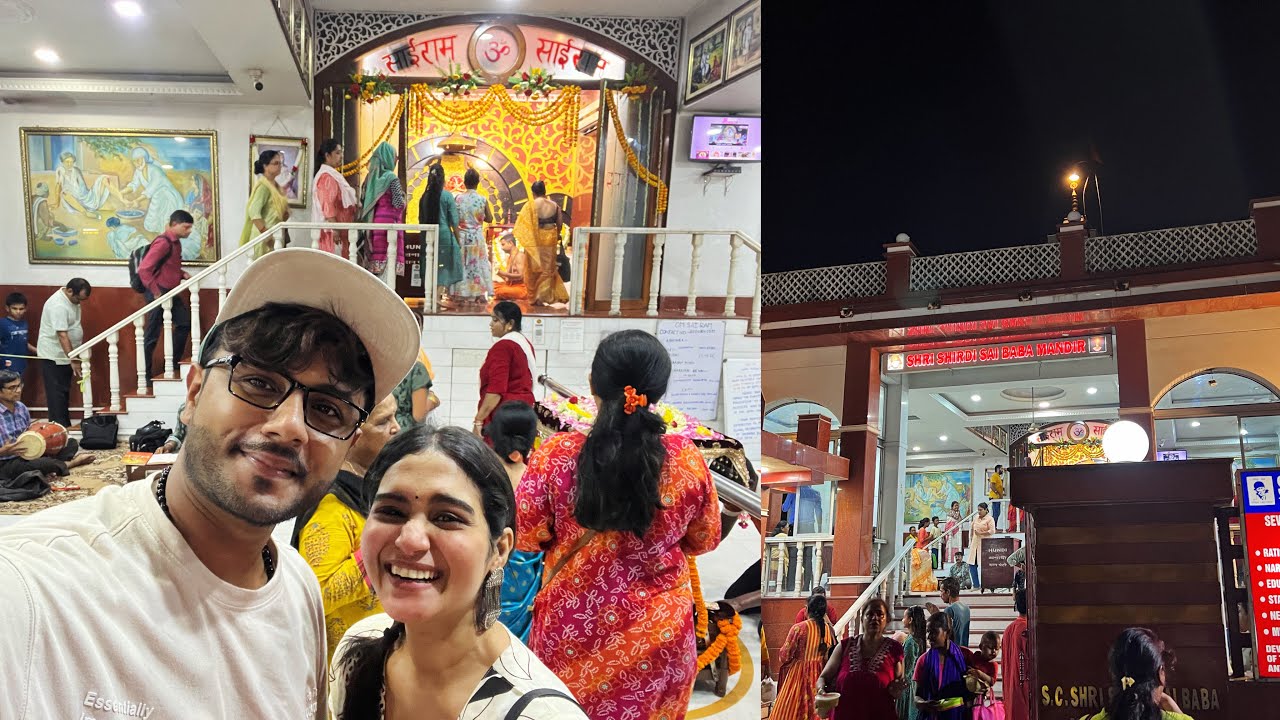 She took me to Sai Baba Mandir today !! | Daily Vlog