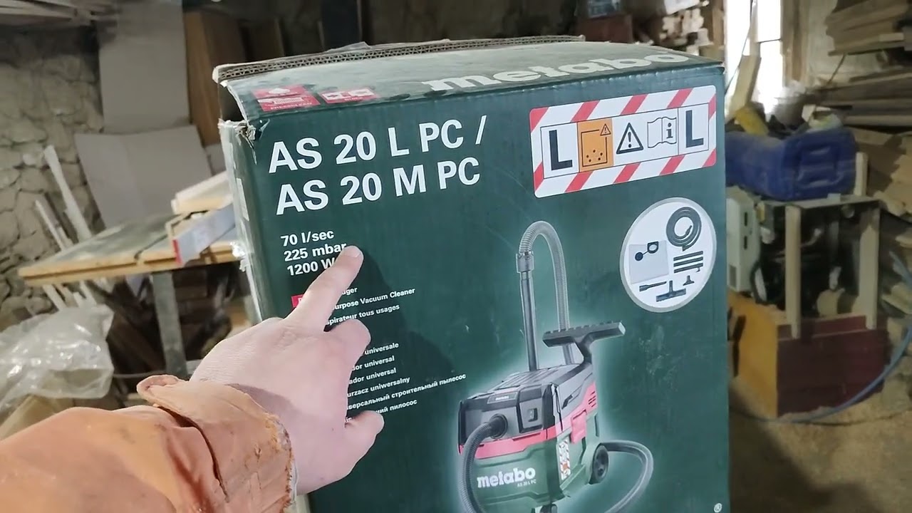 Metabo AS 20 L PC чому саме він