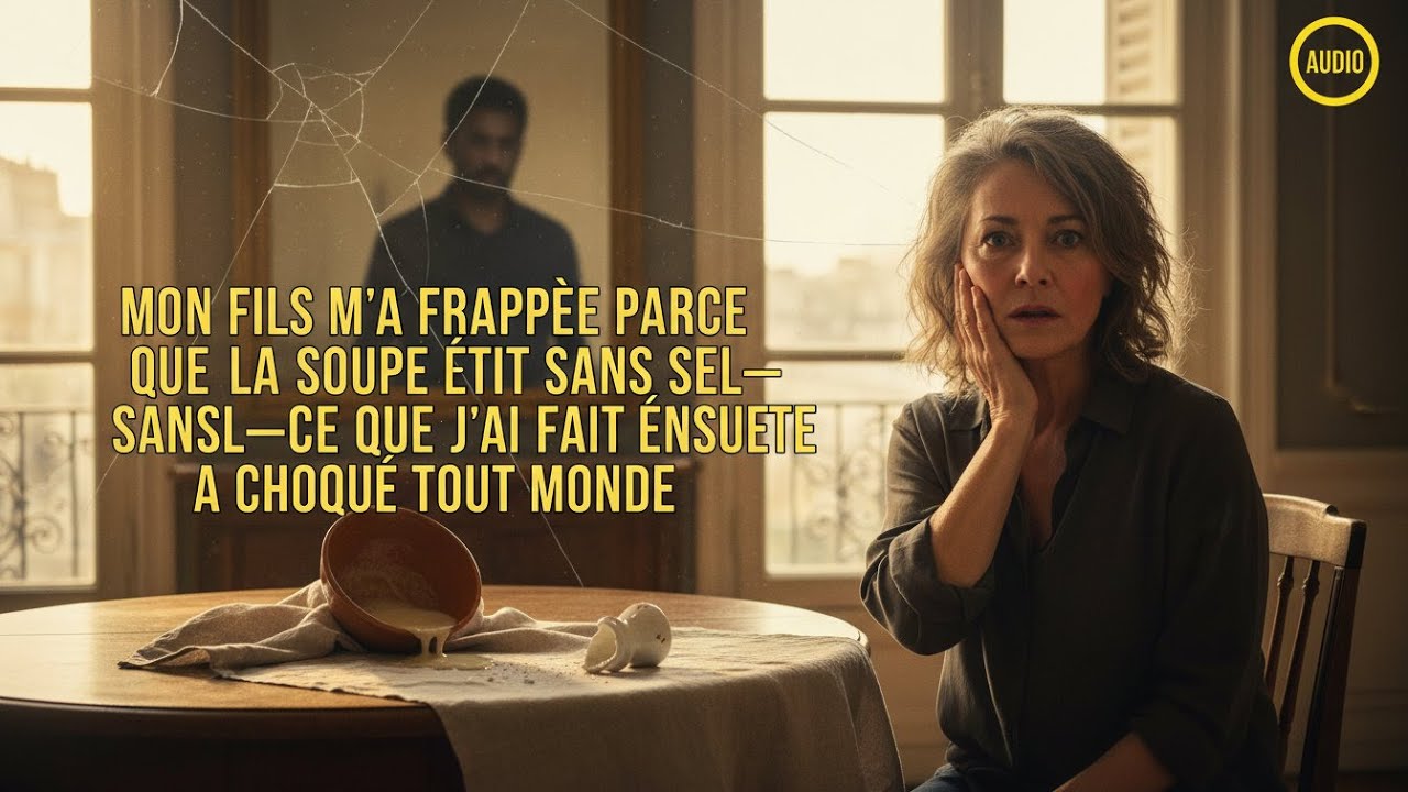 MON FILS M’A FRAPPÉ PARCE QUE LA SOUPE ÉTAIT SANS SEL—CE QUE J’AI FAIT ENSUITE A CHOQUÉ TOUT LE