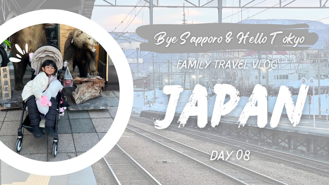 Bye Sapporo & Hello Tokyo 🌸