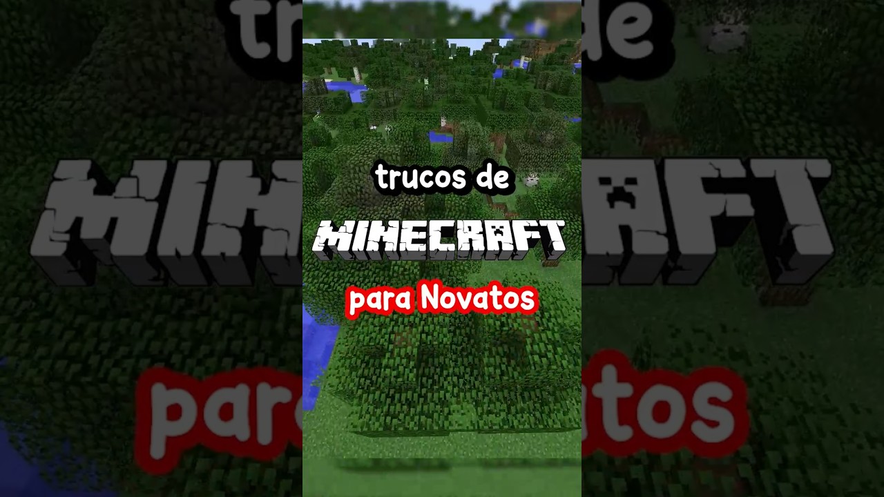 Trucos Para Novatos En Minecraft!