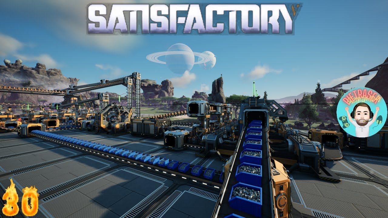 Satisfactory #30 | UPDATE 7 | Stojany, wirniki i silniki , taka sytuacja !