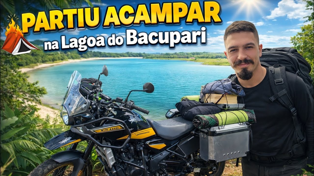 👉 Himalayan 450 LOTADA! Três baús e muita carga até a Lagoa do Bacupari