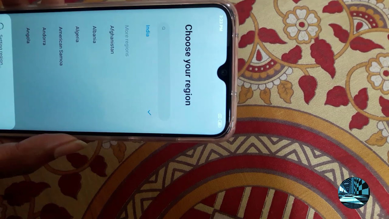 Redmi note 8 settings after first boot
