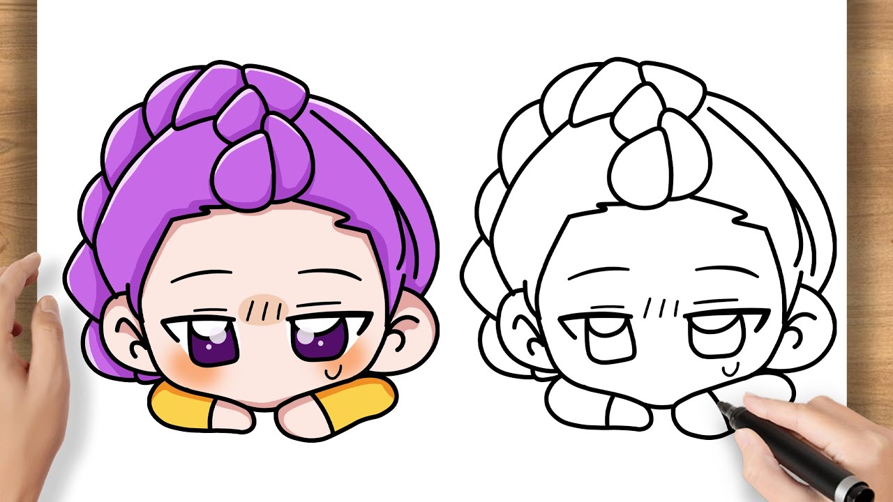 How to Draw Rumi KPop Demon Hunters Cute Easy