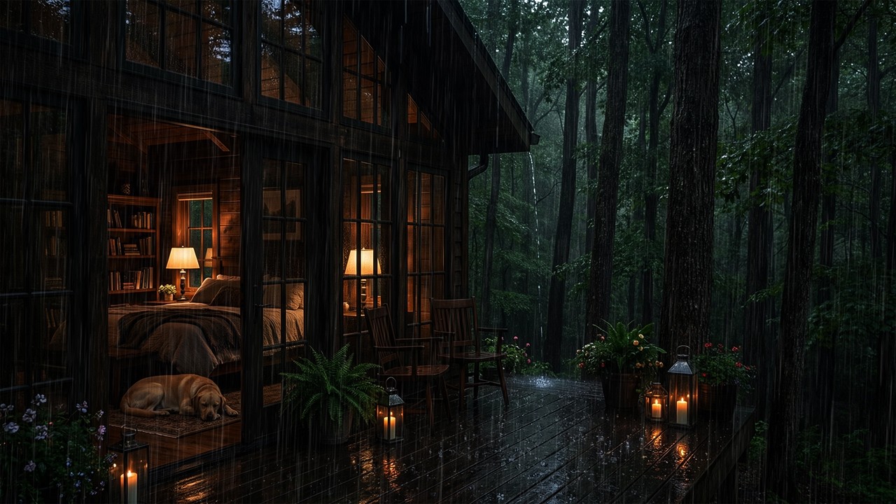 Rain Sounds for Sleeping 🌧️ |  Cozy Ambience for Deep Relaxation