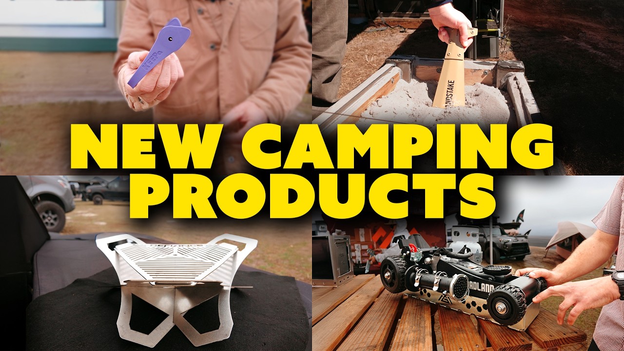 40+ NEW Camping Products You Didn't Know Existed