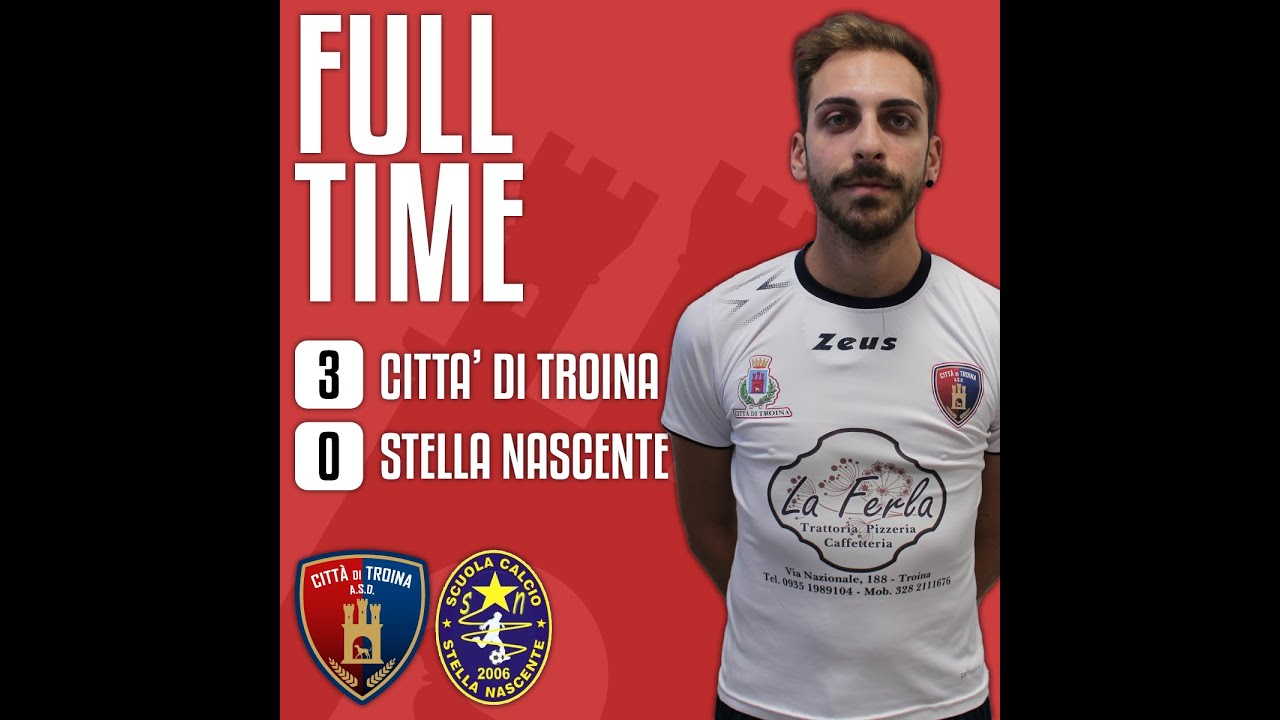 SECONDA CATEGORIA GIRONE D: Città di Troina vs Stella Nascente [I GIORNATA]