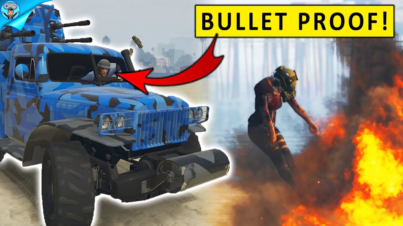 The Half-Track is still AMAZING for trolling Tryhards! - GTA Online