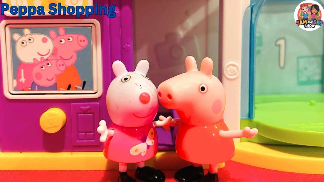 Peppa Pig Goes Shopping | Peppa Pig Shopping Fun