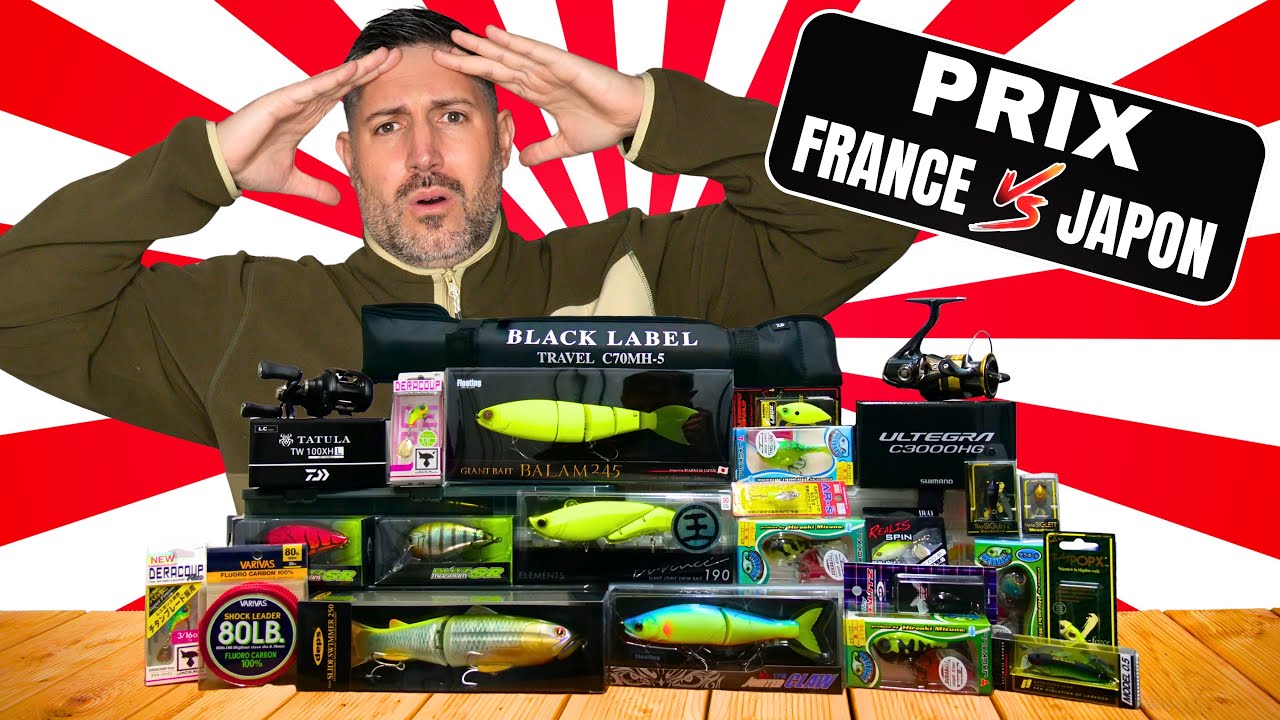 UNBOXING Pêche 2000€ : Comparatif Prix FRANCE - JAPON !!