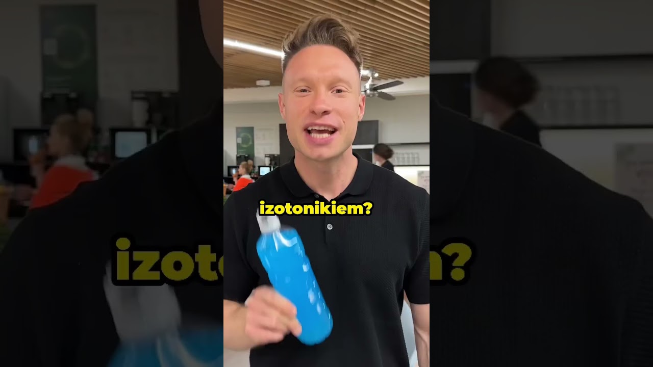 Is it better to drink water or isotonic drink? 🤔