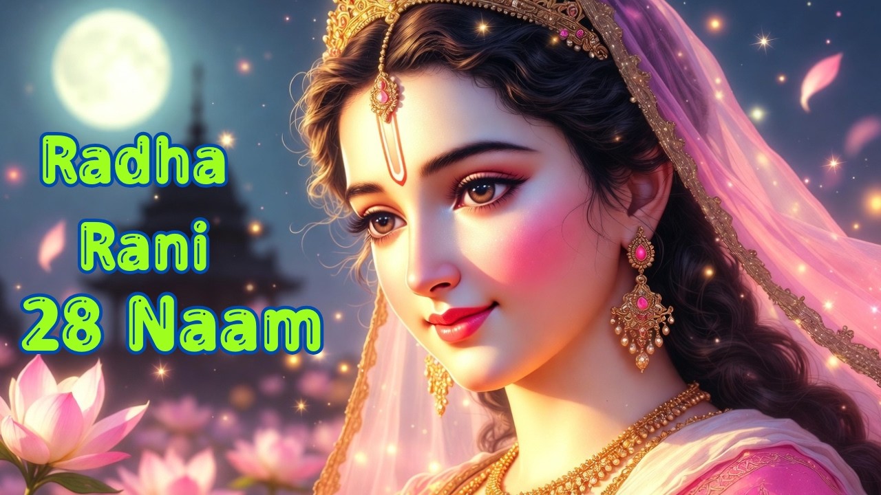 28 Divine Names of Radha Rani 🌸 Chant Daily for Blessings