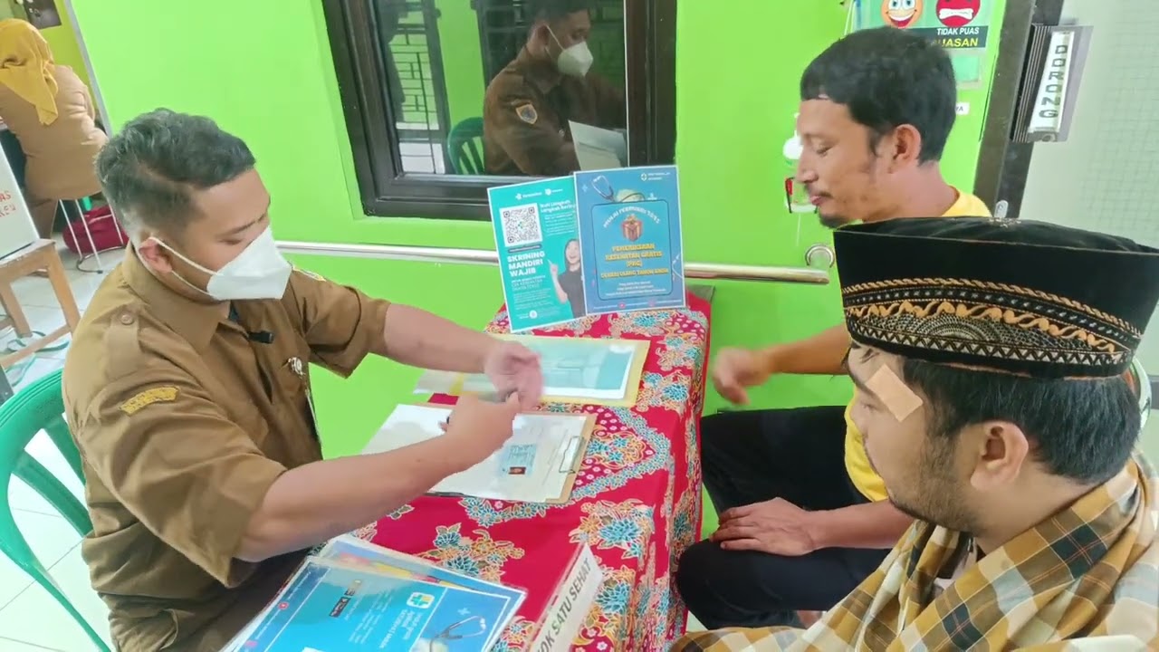PEMERIKSAAN KESEHATAN GRATIS DI HARI ULANG TAHUN//PUSKESMAS JATIROKEH